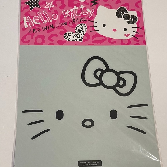 Sanrio Art Sanrio Hello Kitty Car Window Decal Poshmark